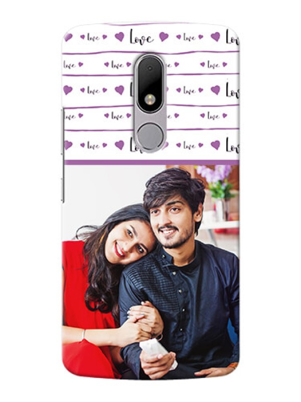 Custom Motorola Moto M Couples Mobile Case Design