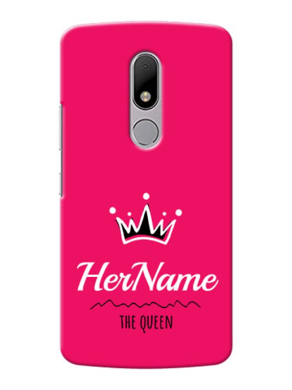 Custom Motorola Moto M Queen Phone Case with Name