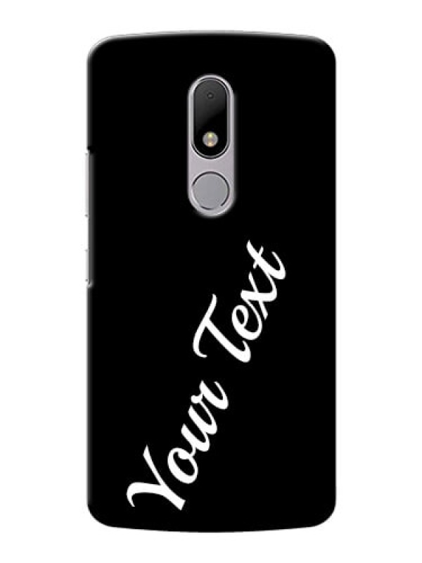 Custom Motorola Moto M Custom Mobile Cover with Your Name