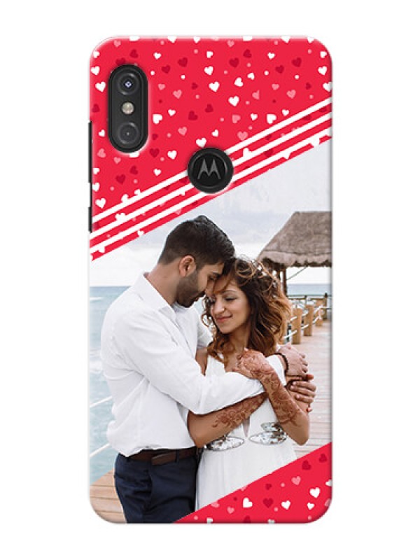 Custom Motorola One Power Custom Mobile Covers:  Valentines Gift Design
