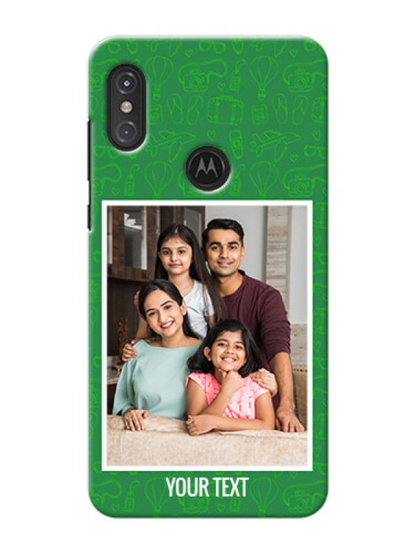 Custom Motorola One Power custom mobile covers: Picture Upload Design