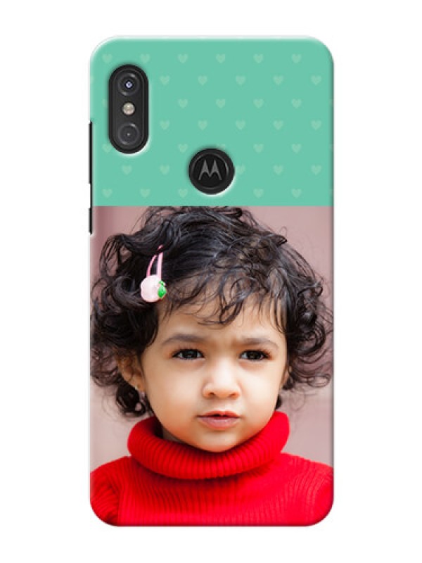 Custom Motorola One Power mobile cases online: Lovers Picture Design