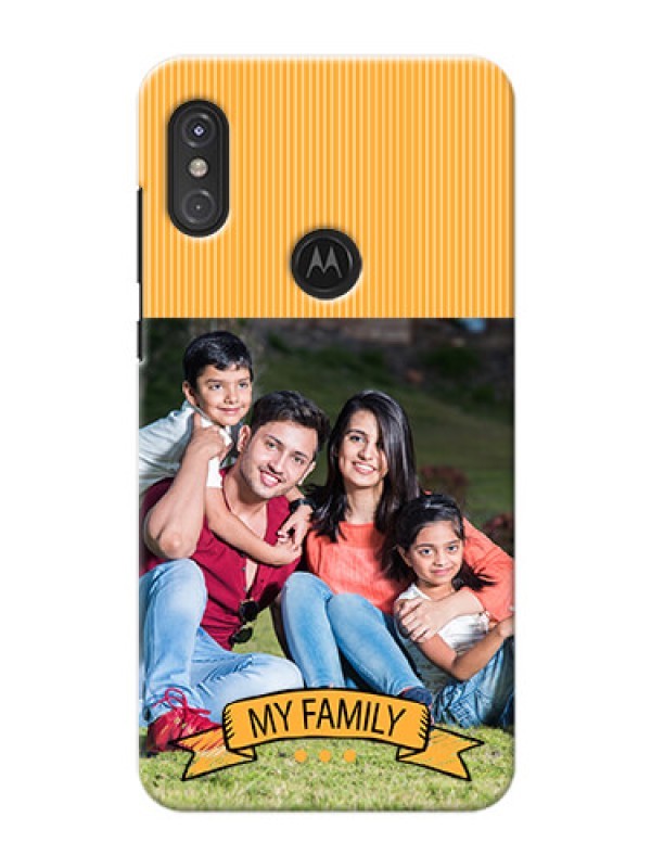 Custom Motorola One Power Personalized Mobile Cases: My Family Design