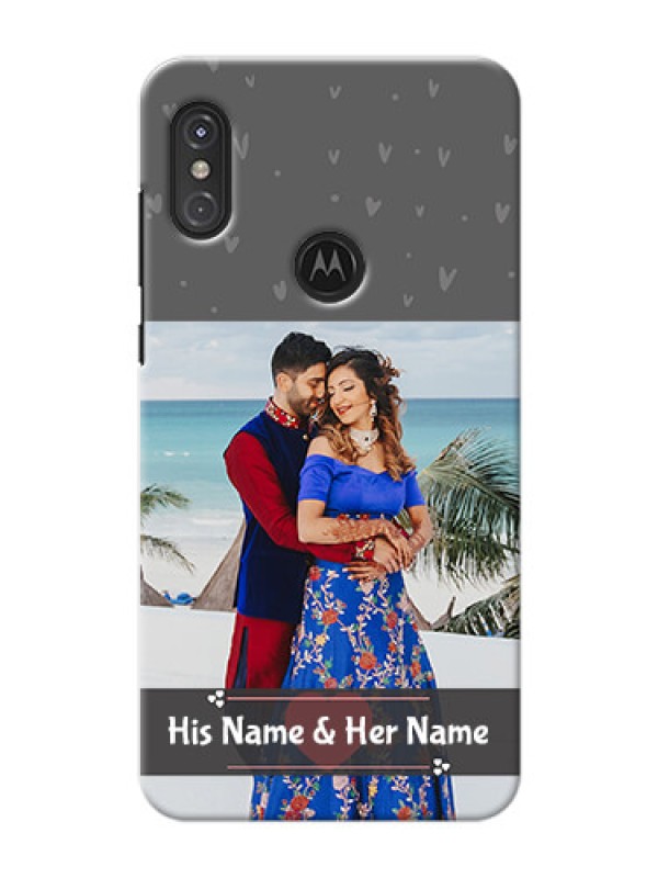 Custom Motorola One Power Mobile Covers: Buy Love Design with Photo Online