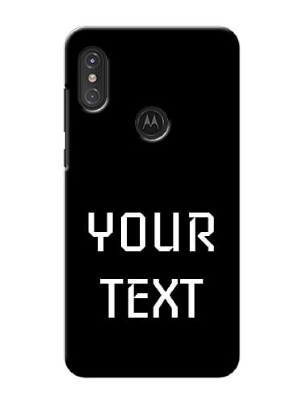 Custom Motorola Moto One Power Your Name on Phone Case
