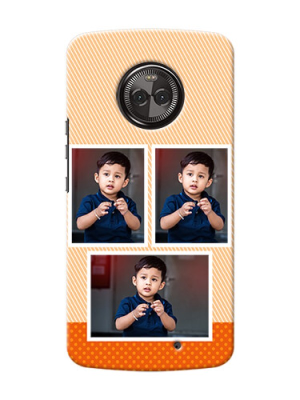 Custom Motorola Moto X4 Bulk Photos Upload Mobile Case  Design