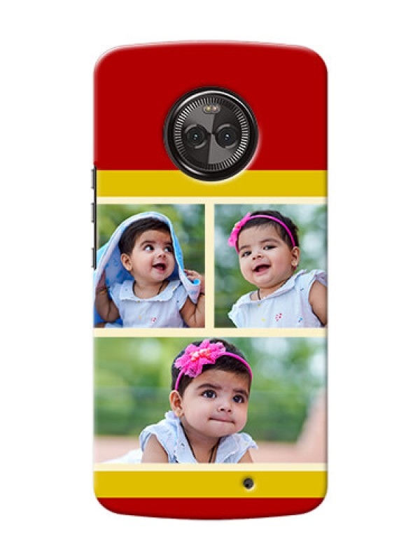 Custom Motorola Moto X4 Multiple Picture Upload Mobile Cover Design