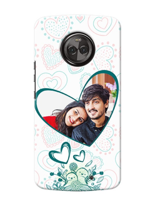 Custom Motorola Moto X4 Couples Picture Upload Mobile Case Design