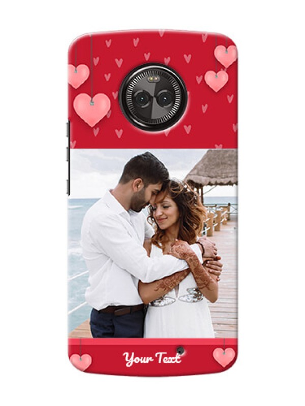 Custom Motorola Moto X4 valentines day couple Design