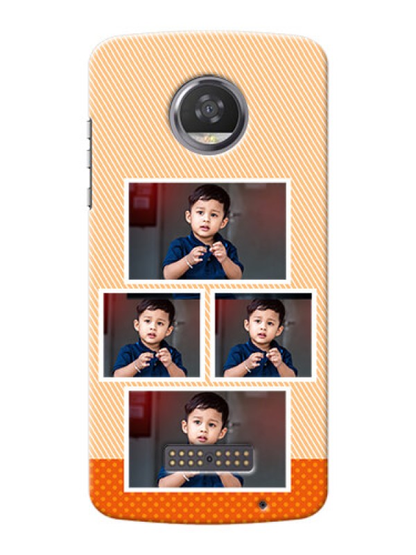Custom Motorola Moto Z2 Play Bulk Photos Upload Mobile Case  Design