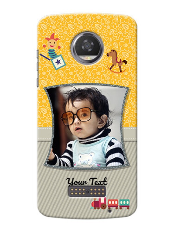 Custom Motorola Moto Z2 Play Baby Picture Upload Mobile Cover Design