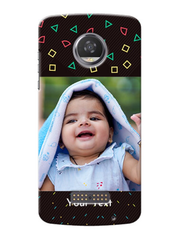 Custom Motorola Moto Z2 Play confetti birthday Design