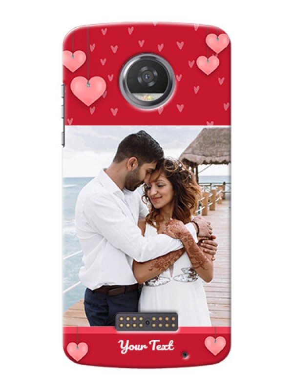 Custom Motorola Moto Z2 Play valentines day couple Design