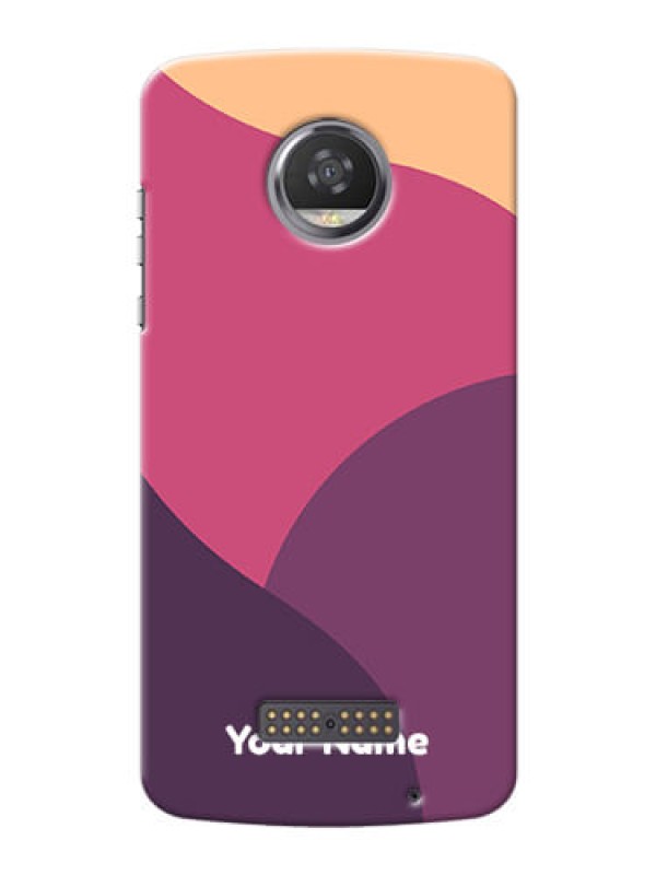 Custom Moto Z2 Play Custom Phone Covers: Mixed Multi-colour abstract art Design