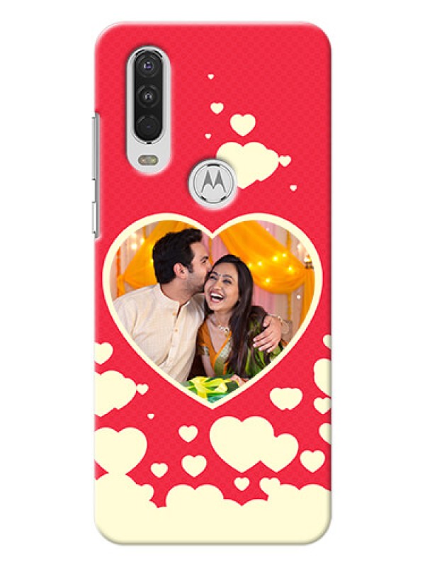Custom Motorola One Action Phone Cases: Love Symbols Phone Cover Design