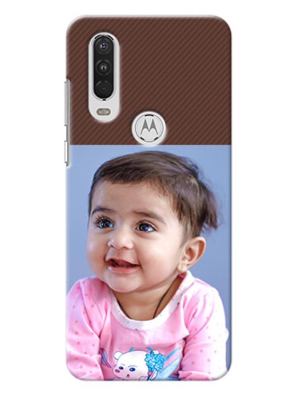 Custom Motorola One Action personalised phone covers: Elegant Case Design