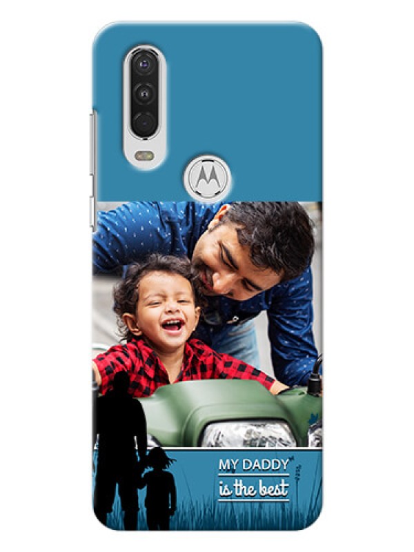 Custom Motorola One Action Personalized Mobile Covers: best dad design 