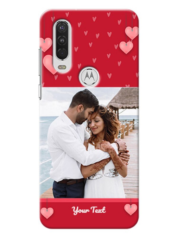 Custom Motorola One Action Mobile Back Covers: Valentines Day Design
