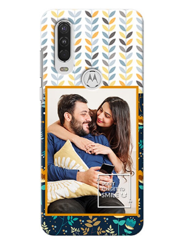 Custom Motorola One Action personalised phone covers: Pattern Design