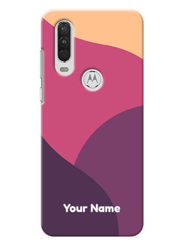 Custom Motorola One Action Custom Phone Covers: Mixed Multi-colour abstract art Design