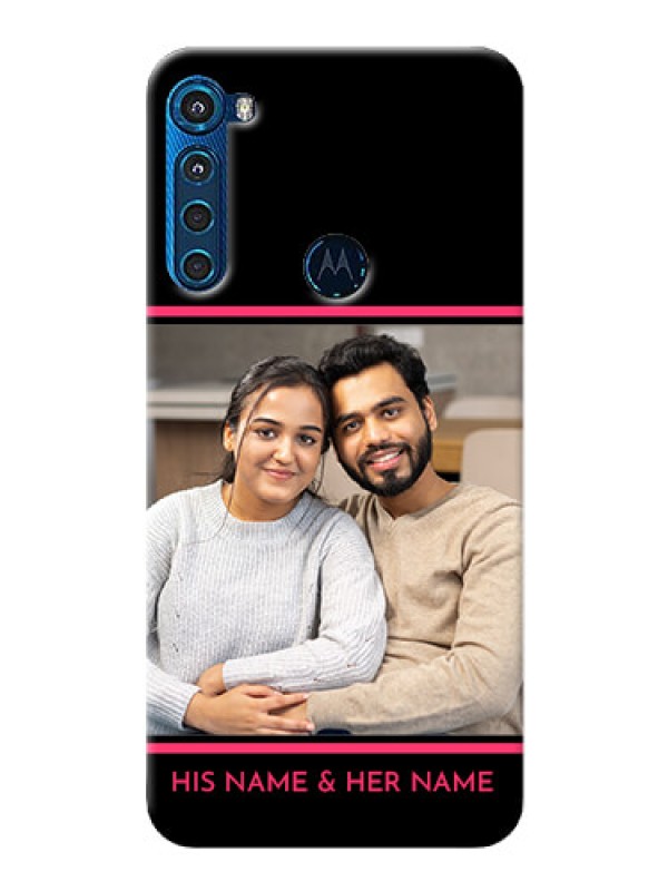 Custom Motorola One Fusion Plus Mobile Covers With Add Text Design