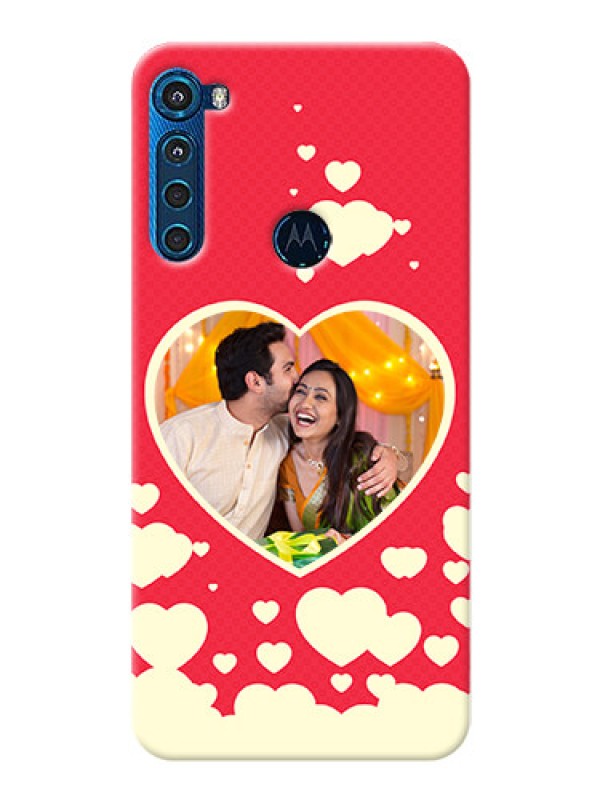 Custom Motorola One Fusion Plus Phone Cases: Love Symbols Phone Cover Design
