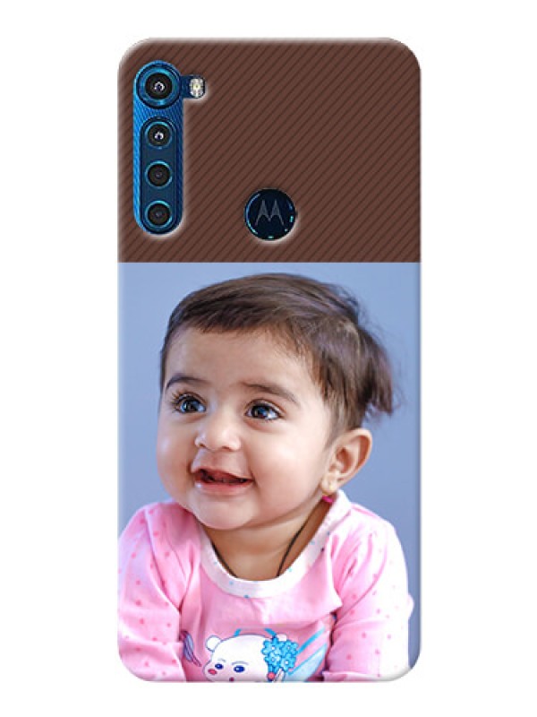 Custom Motorola One Fusion Plus personalised phone covers: Elegant Case Design