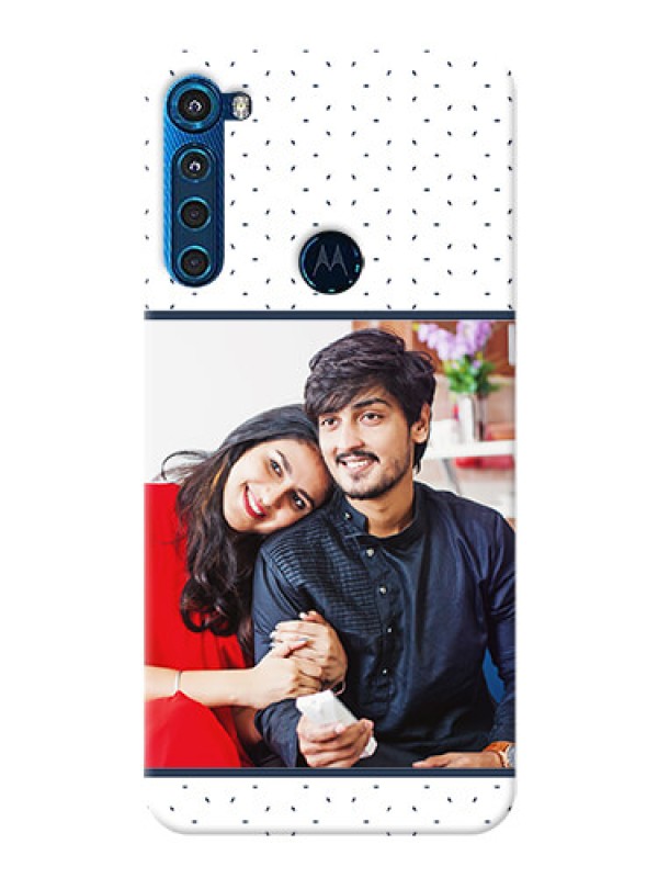 Custom Motorola One Fusion Plus Personalized Phone Cases: Premium Dot Design