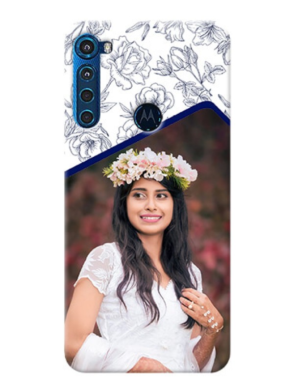 Custom Motorola One Fusion Plus Phone Cases: Premium Floral Design
