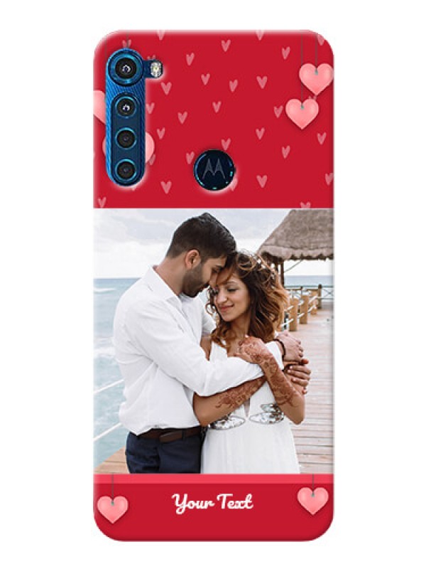 Custom Motorola One Fusion Plus Mobile Back Covers: Valentines Day Design