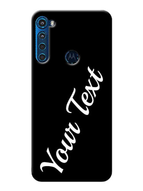 Custom Motorola One Fusion Plus Custom Mobile Cover with Your Name