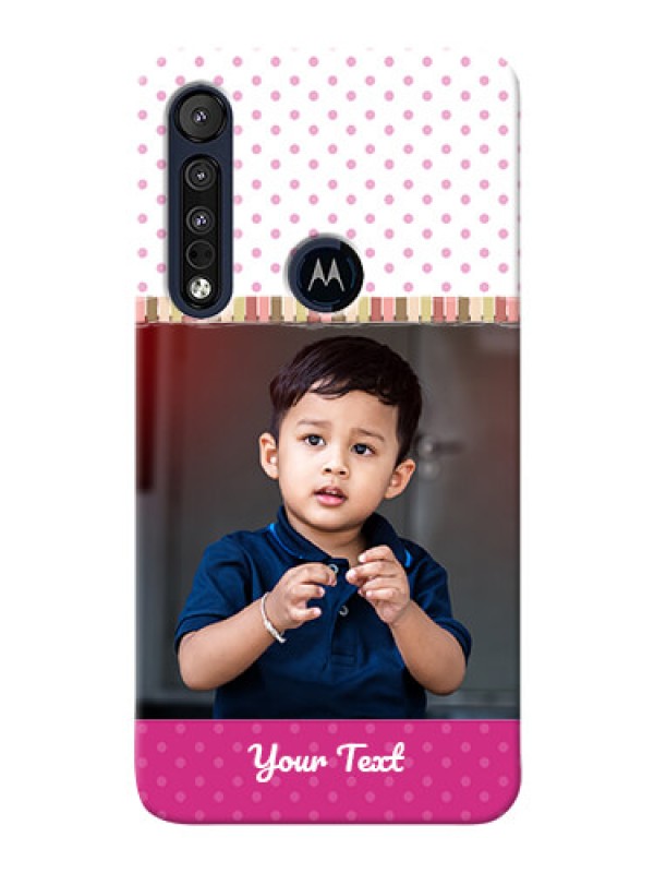 Custom Motorola One Macro custom mobile cases: Cute Girls Cover Design