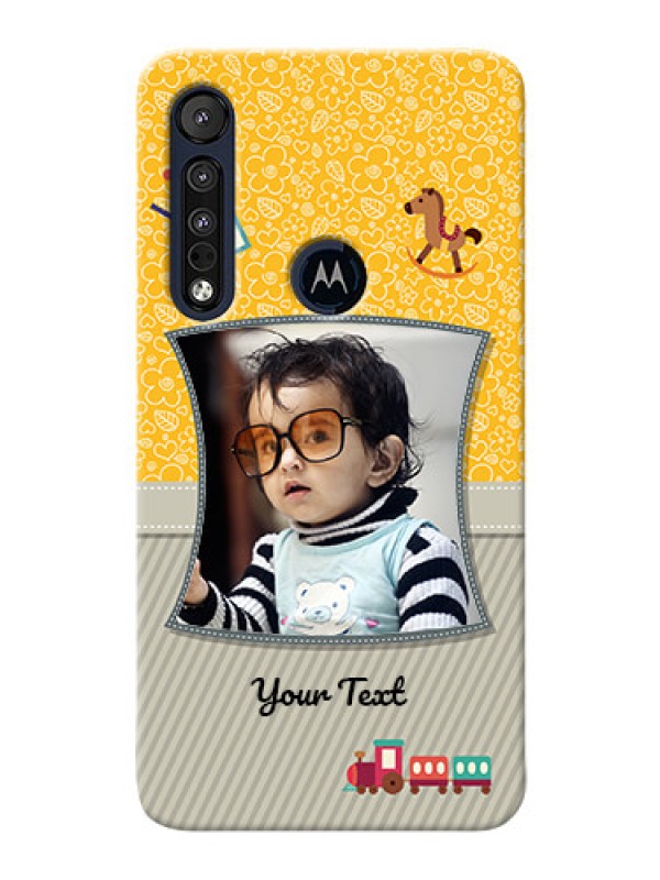 Custom Motorola One Macro Mobile Cases Online: Baby Picture Upload Design