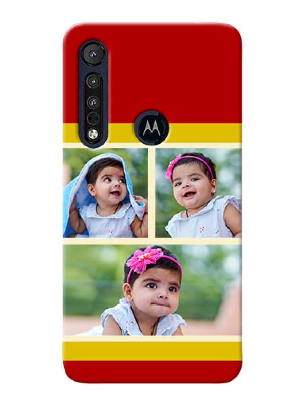 Custom Motorola One Macro mobile phone cases: Multiple Pic Upload Design