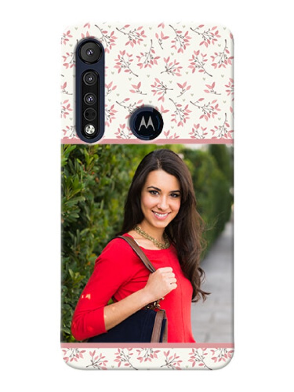 Custom Motorola One Macro Back Covers: Premium Floral Design