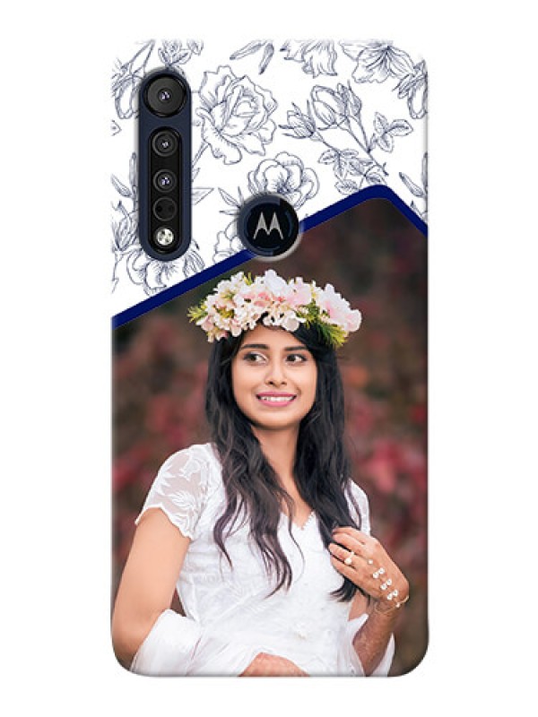 Custom Motorola One Macro Phone Cases: Premium Floral Design