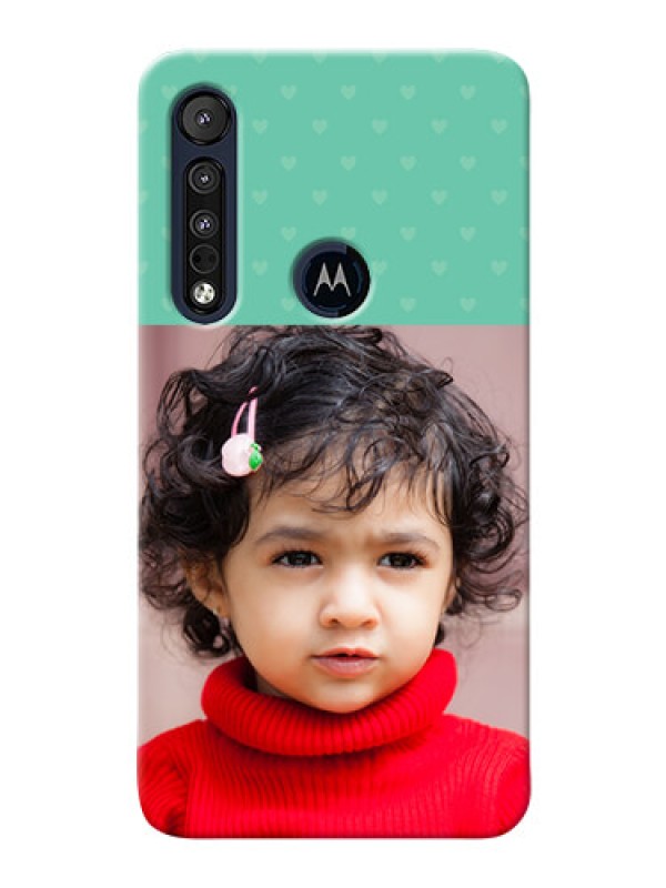 Custom Motorola One Macro mobile cases online: Lovers Picture Design