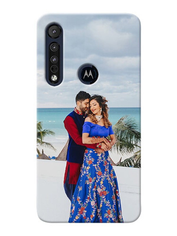 Custom Motorola One Macro Custom Mobile Cover: Upload Full Picture Design