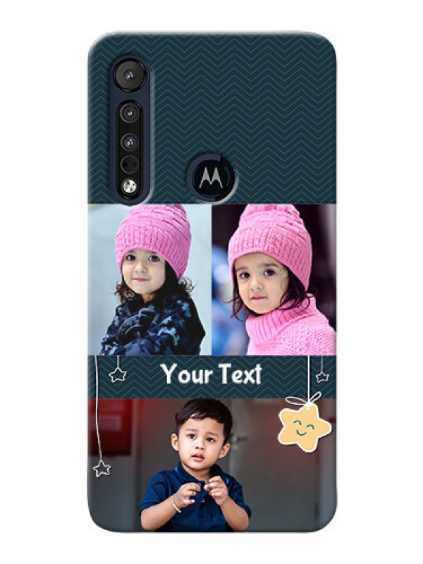 Custom Motorola One Macro Mobile Back Covers Online: Hanging Stars Design