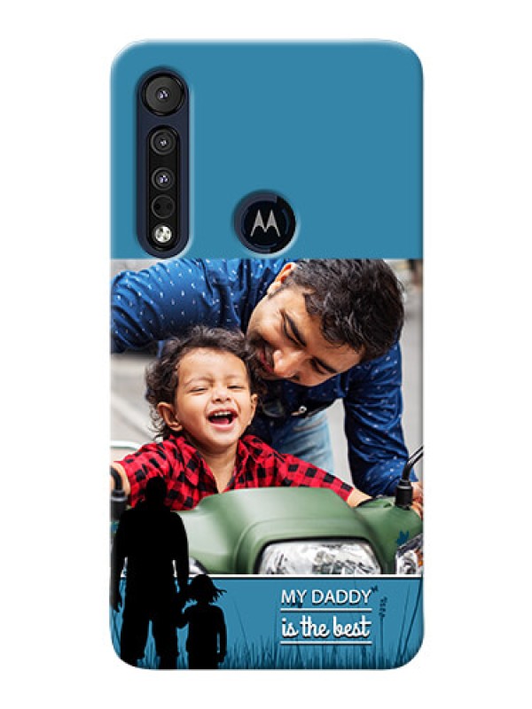 Custom Motorola One Macro Personalized Mobile Covers: best dad design 