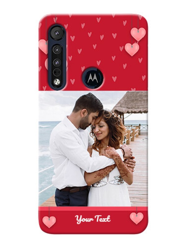Custom Motorola One Macro Mobile Back Covers: Valentines Day Design