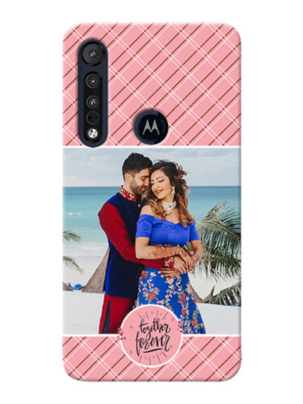 Custom Motorola One Macro Mobile Covers Online: Together Forever Design