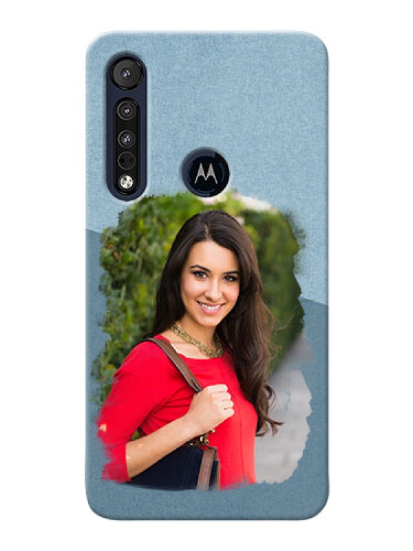 Custom Motorola One Macro custom mobile phone covers: Grunge Line Art Design