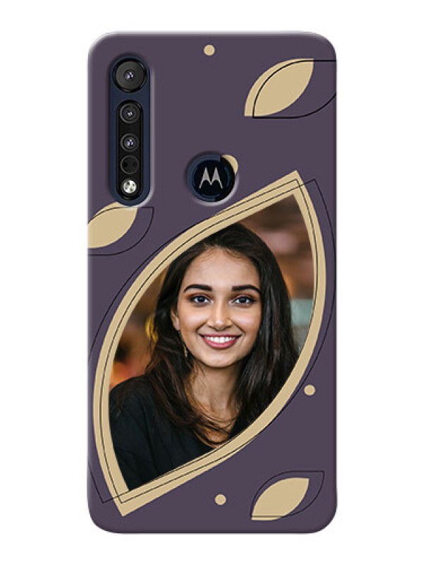 Custom Motorola One Macro Custom Phone Cases: Falling Leaf Design