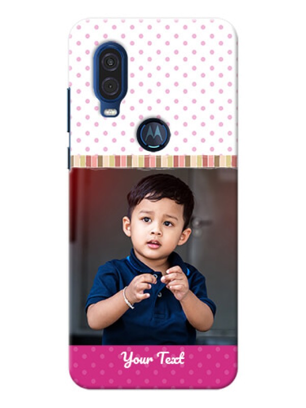 Custom Motorola One Vision custom mobile cases: Cute Girls Cover Design