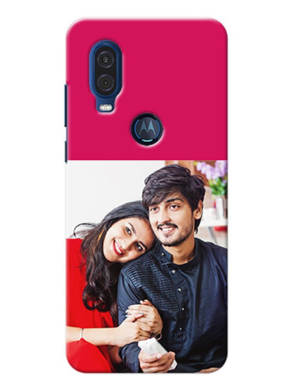 Custom Motorola One Vision custom phone cases: Anniversary Cover Design