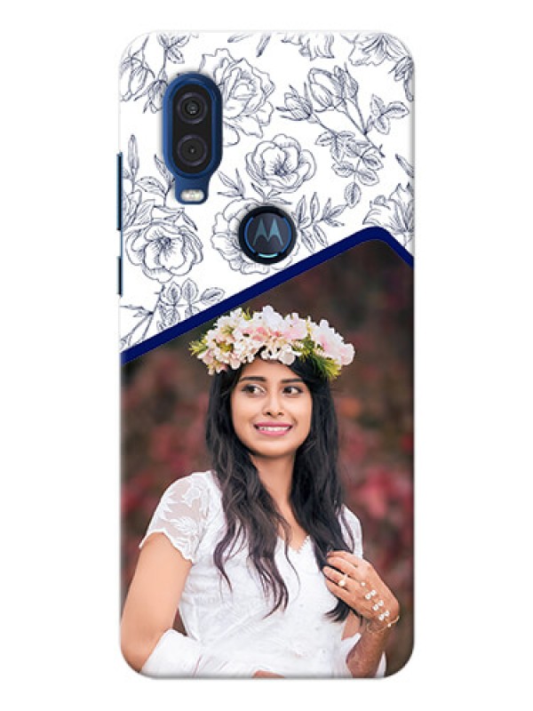 Custom Motorola One Vision Phone Cases: Premium Floral Design