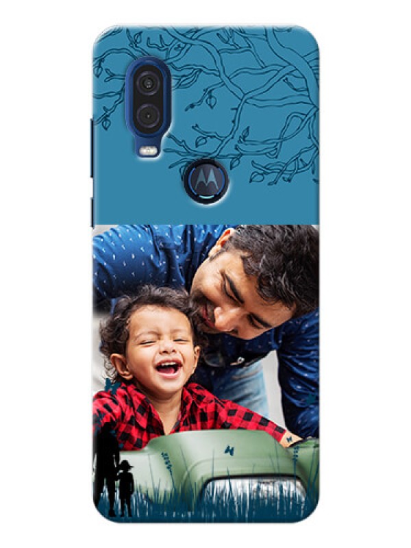 Custom Motorola One Vision Personalized Mobile Covers: best dad design 