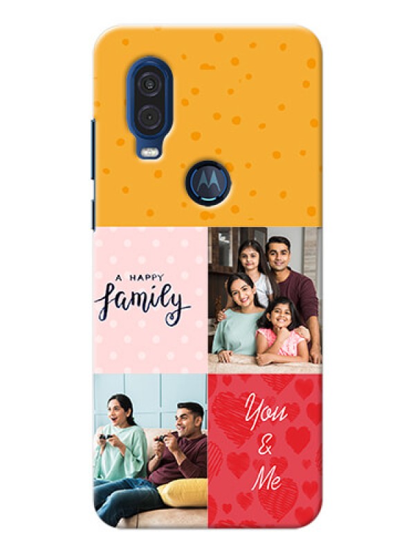 Custom Motorola One Vision Customized Phone Cases: Images with Quotes Design