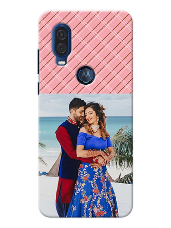 Custom Motorola One Vision Mobile Covers Online: Together Forever Design